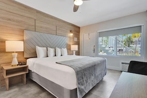 1 slaapkamer, een strijkplank/strijkijzer, gratis wifi, beddengoed