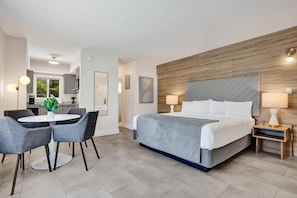 1 slaapkamer, een strijkplank/strijkijzer, gratis wifi, beddengoed