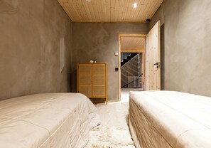 디럭스 빌라, 마당 전망 | 노트북 작업 공간, 다리미/다리미판, 무료 WiFi, 침대 시트