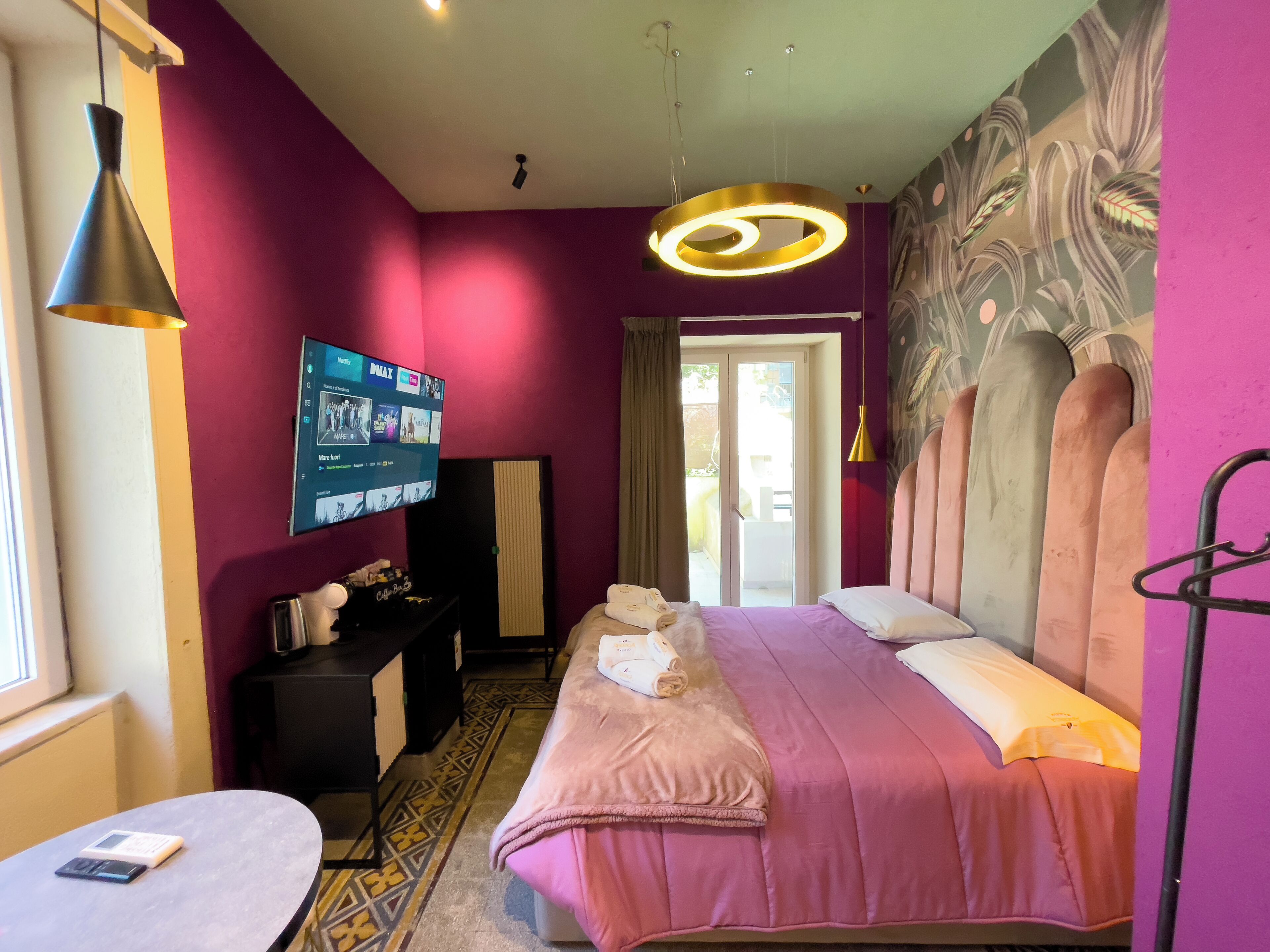 Chambre Double Deluxe, 1 grand lit, balcon, vue cour intérieure | Rideaux occultants, chambres insonorisées