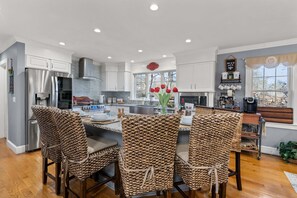 Fridge, microwave, oven, stovetop - Barnstable Cape Cod Retreat | Pool, Fire Pit & BeachSticker (Barnstable)
