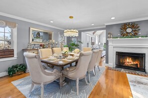 Dining - Barnstable Cape Cod Retreat | Pool, Fire Pit & Modern Comfort (Barnstable)