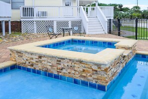 Pool - 3 Bedroom, 2nd Row with a Shared Pool - Beach Bliss (Surfside Beach)