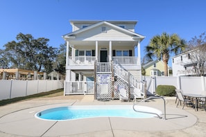 Pool - 5 Bedroom, Pet Friendly Beach House - Hailey's Hideaway (Garden City)