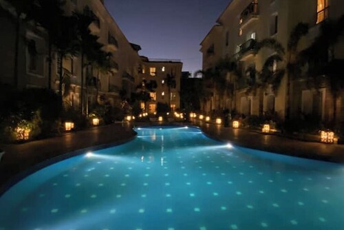 Hi5 Stays SEaRENITY-Luxe 2BHK with Pool North Goa