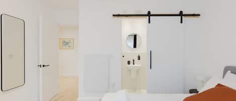 2 bedrooms, iron/ironing board, internet, bed sheets