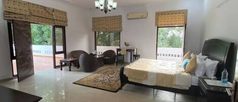 2 bedrooms, bed sheets