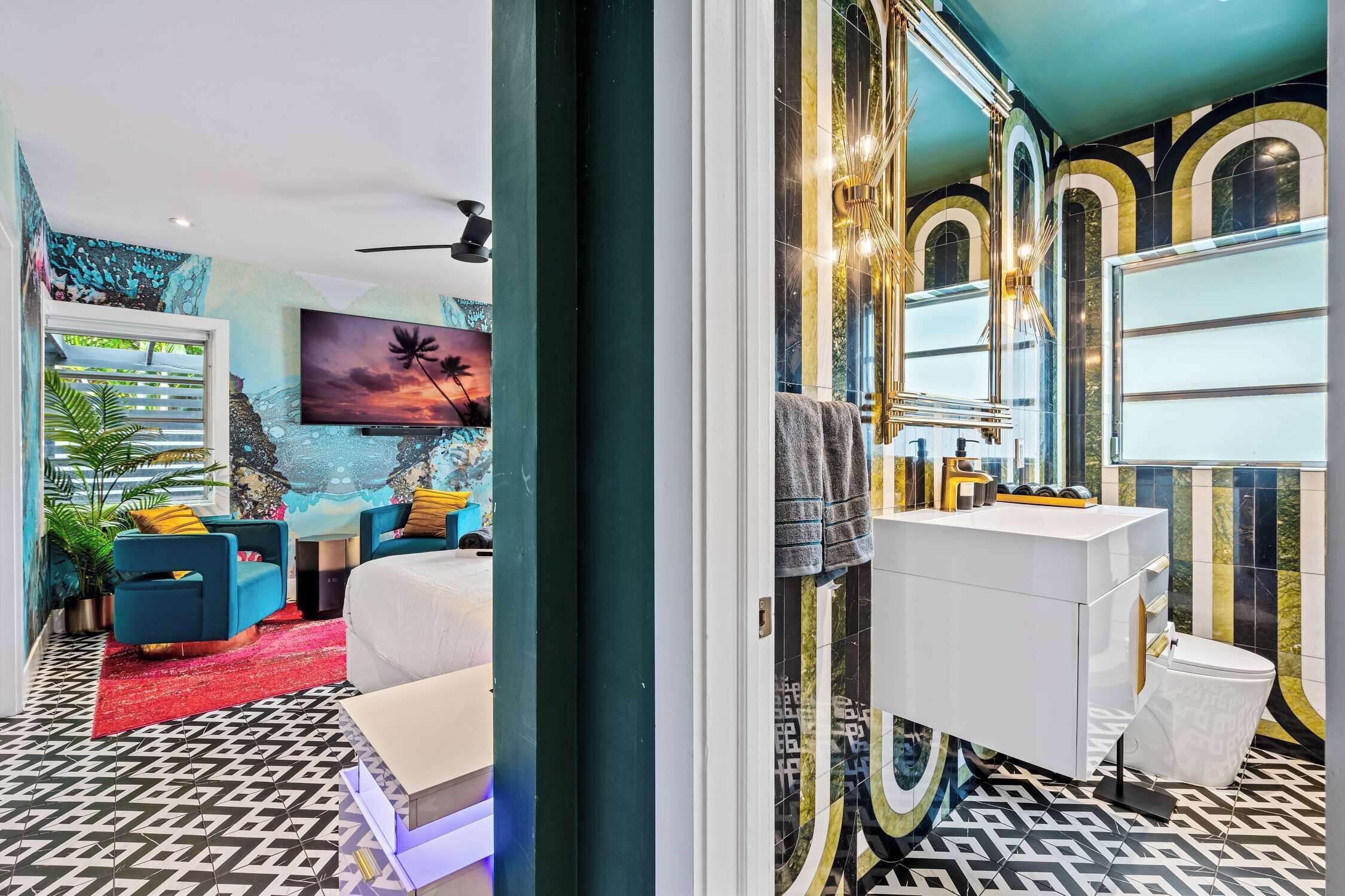 4 bedrooms, iron/ironing board, travel crib, WiFi