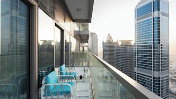 Deluxe Apartment, 2 Bedrooms, Balcony | Terrace/patio