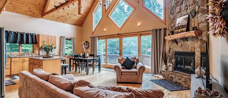 Älytelevisio, takka