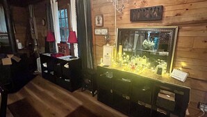 Unclassified image, 2 of 25, button - Moonlight Creekside Honeymoon Adult Only Cabin accepts small pups up to 20 lbs (Sautee Nacoochee)