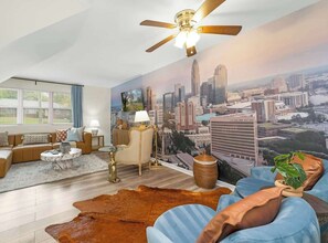 Televisie en een kantoor