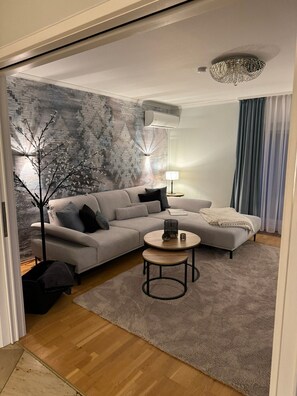 TV, stereo - Baden Chalet – Black Forest Apartment with Panoramic Views in Bühl (Bühl)