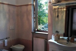 Shower, hair dryer, towels, soap - Smart working in the Ticino Park. (San Biagio)