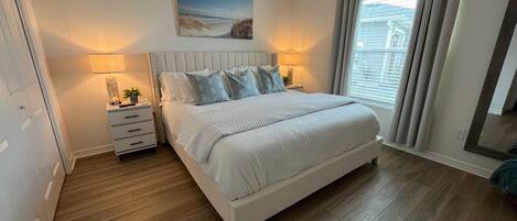 2 bedrooms, iron/ironing board, free WiFi, bed sheets