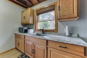 House (2 Bedrooms) | Interior - Walk to the Lake! Lower Peninsula Cabin Retreat (Lupton)