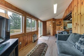 House (2 Bedrooms) | Interior - Walk to the Lake! Lower Peninsula Cabin Retreat (Lupton)