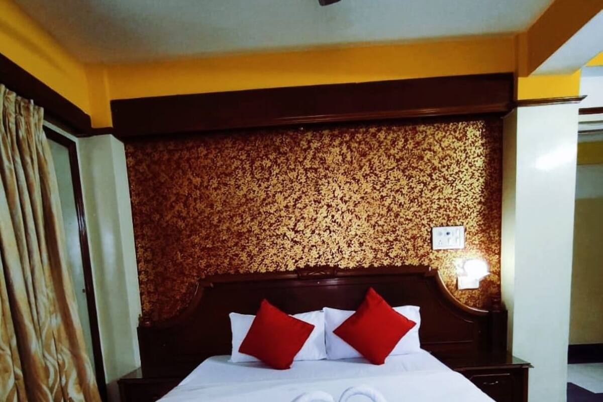 Quarto casal luxo, vista para a cidade | Wi-Fi de cortesia, roupa de cama