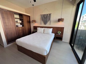 1 bedroom, in-room safe, iron/ironing board, travel crib