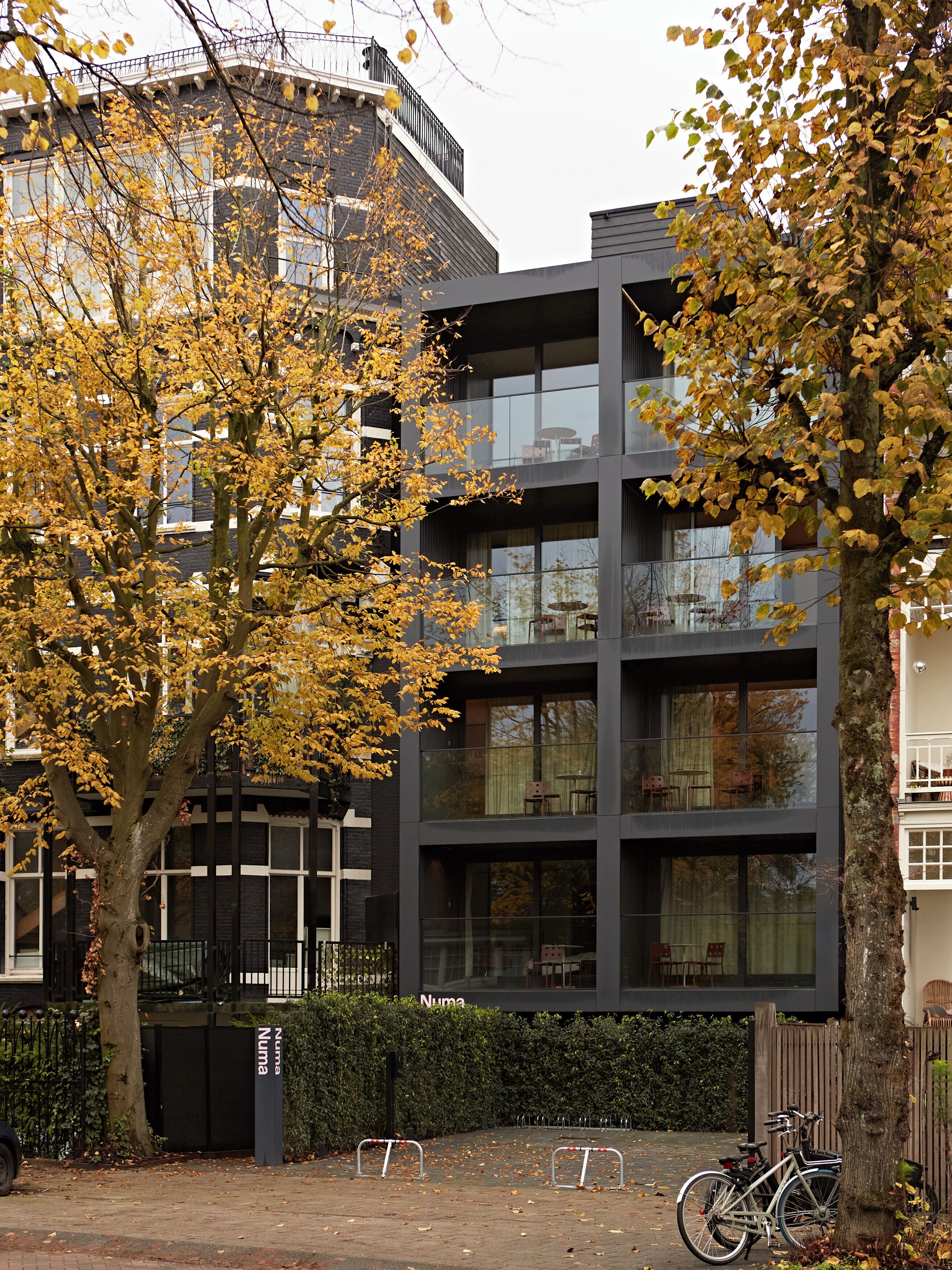 Voorkant van accommodatie