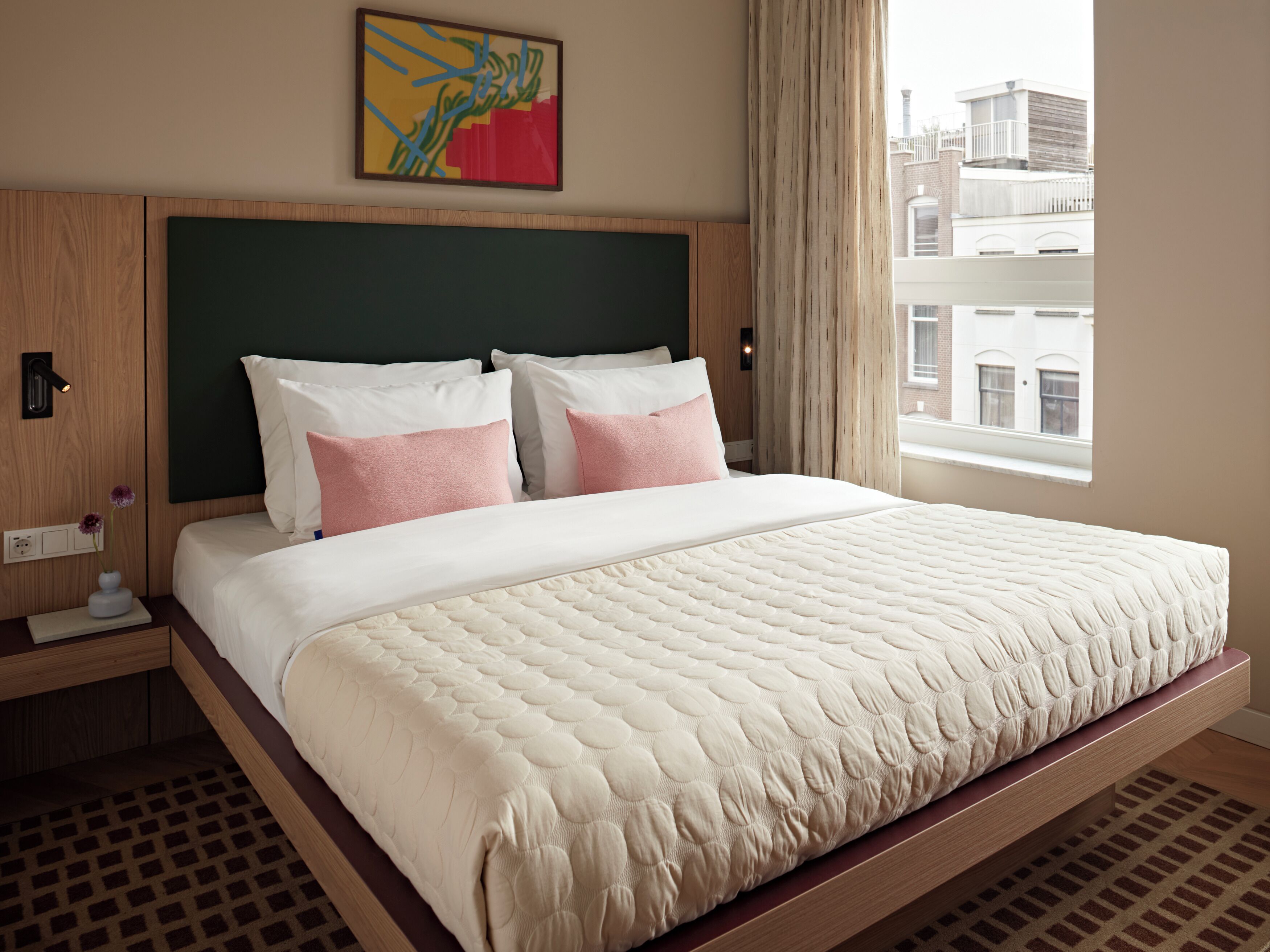 Appartement, 1 slaapkamer | Luxe beddengoed, een kluis op de kamer, individueel gedecoreerd