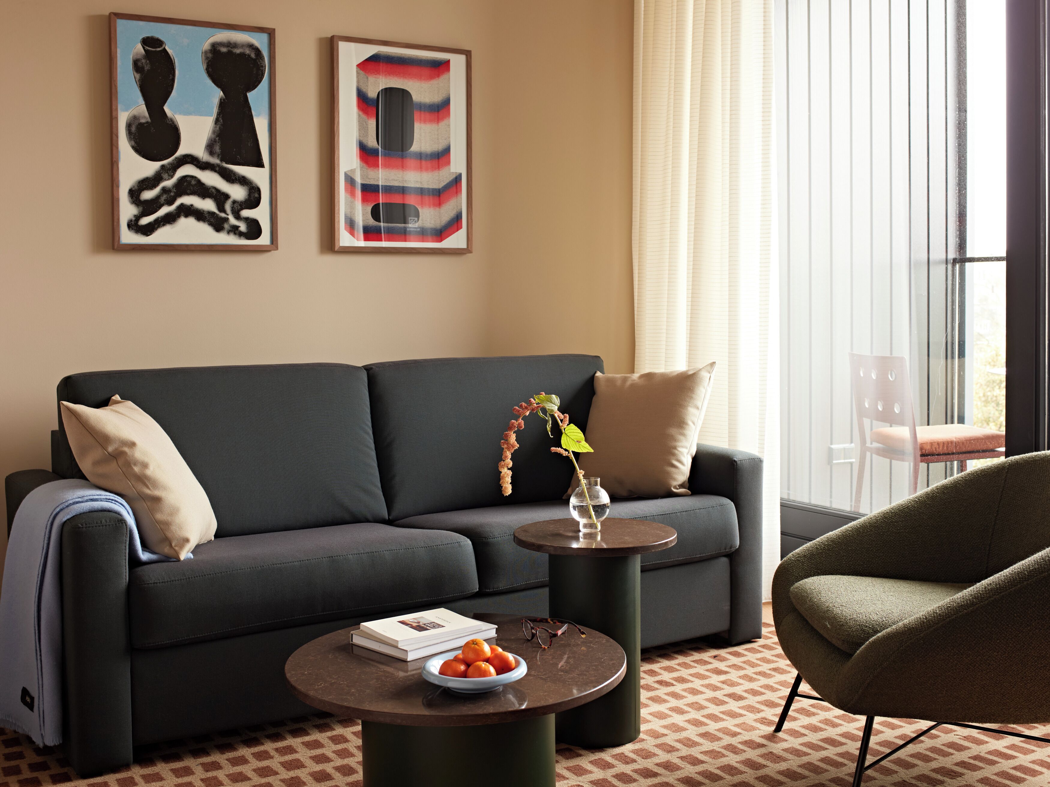 Apartment, 1 Bedroom | Living area