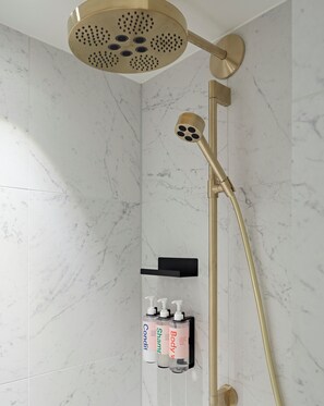 Apartment, 1 Bedroom | Bathroom | Shower, rainfall showerhead, eco-friendly toiletries, hair dryer - Numa Amsterdam Vondelpark (Amsterdam)
