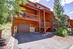 Maison mitoyenne, 2 chambres | Extérieur