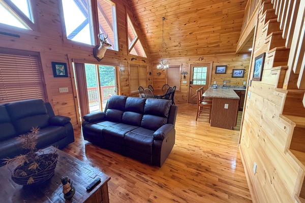 Smart-tv en een open haard