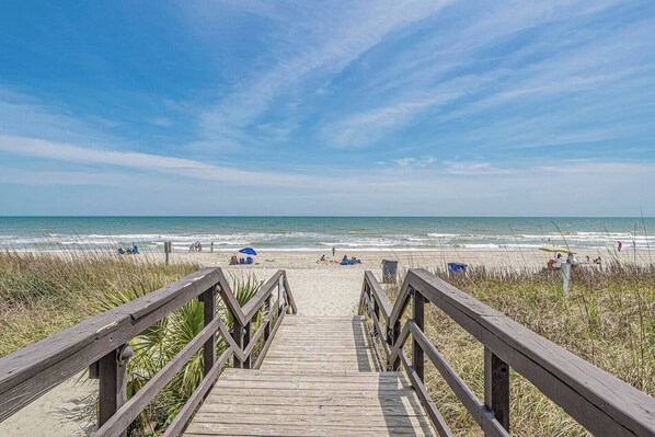 Beach nearby