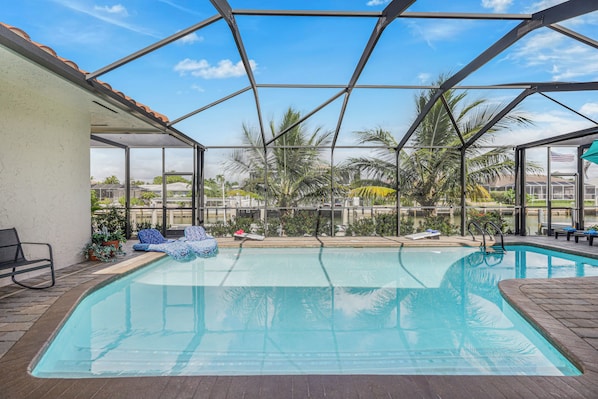 Piscine chauffée