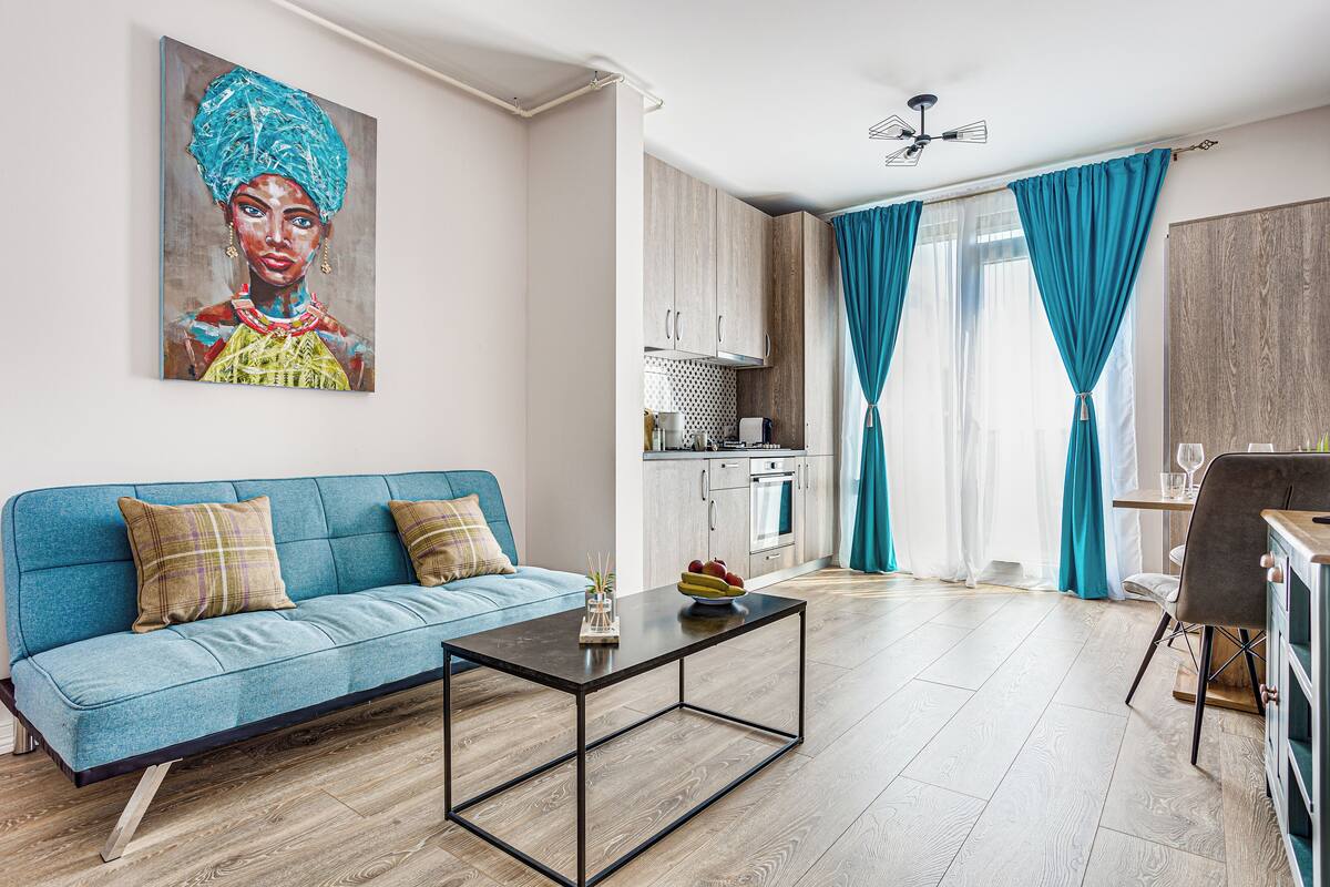 Apartamento, sacada | Área de estar