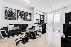 Living area - ARI - AFI Mall Luxurious Apartments (Arad)