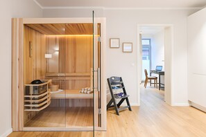 Sauna - Klöönstuuv – New Holiday Apartment with Sauna and Terrace (Fehmarn)