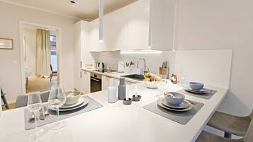 KĂŒhlschrank, Ofen, Herdplatte, GeschirrspĂŒler