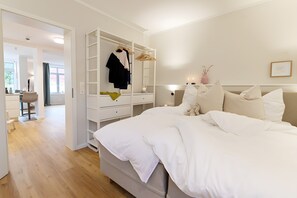 1 bedroom, WiFi, bed sheets - Klöönstuuv – New Holiday Apartment with Sauna and Terrace (Fehmarn)