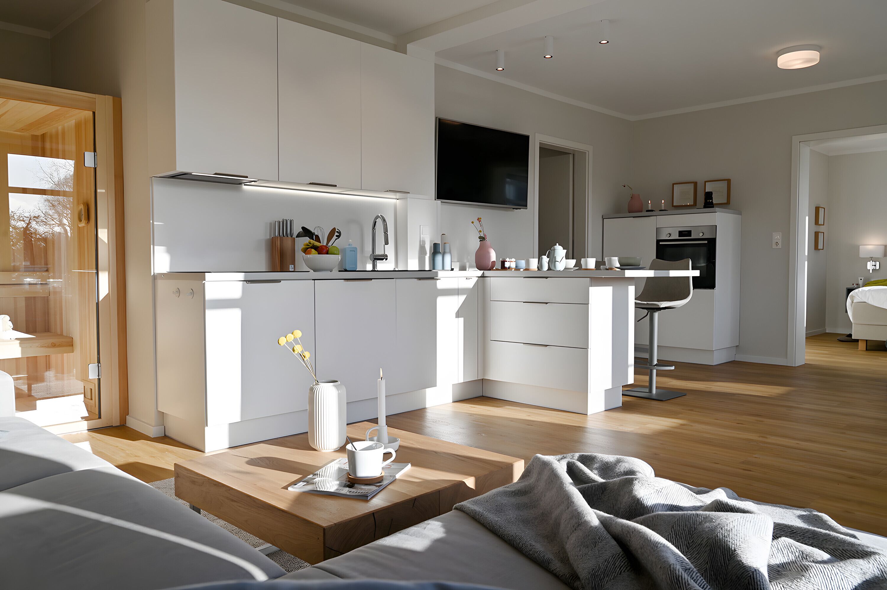 2 Schlafzimmer, WLAN