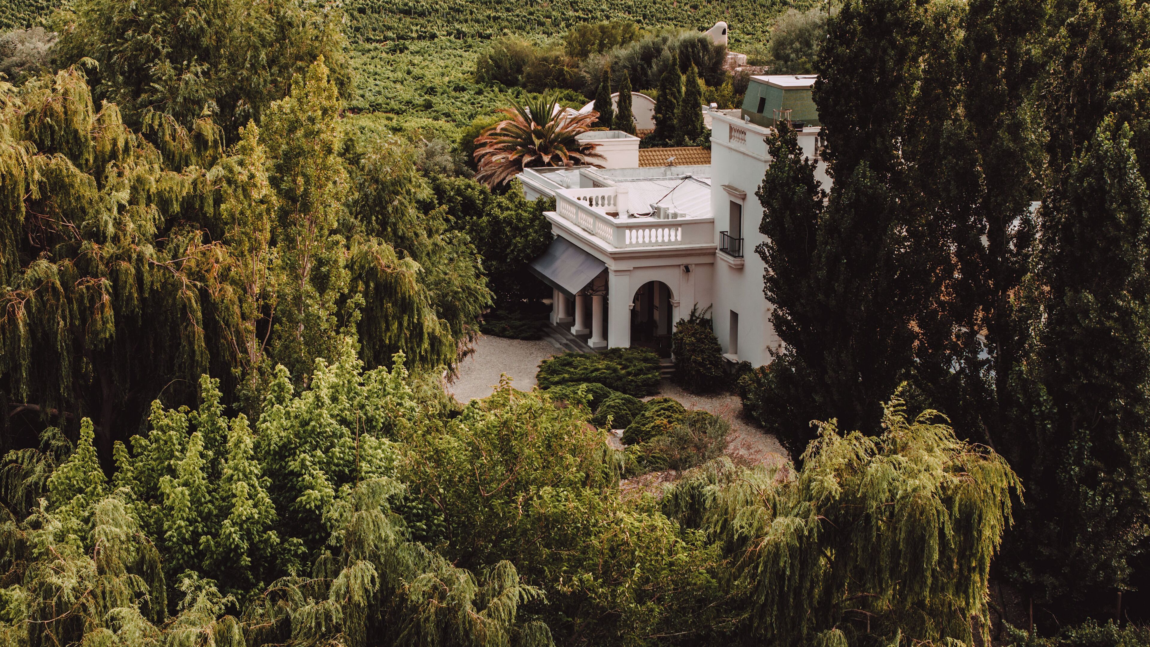 Fachada de la propiedad