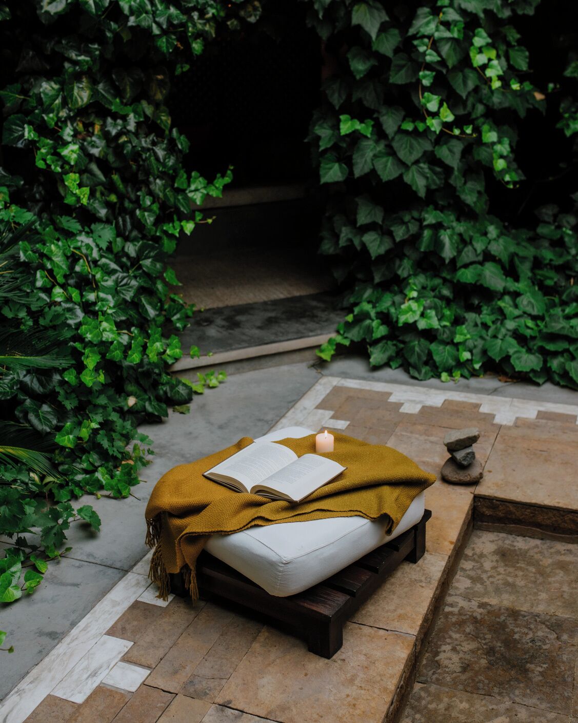 Soins corporels, massages aux pierres chaudes