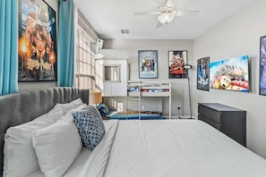 3 bedrooms, iron/ironing board, travel crib, free WiFi