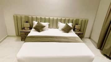 In-room safe, blackout curtains, soundproofing, iron/ironing board