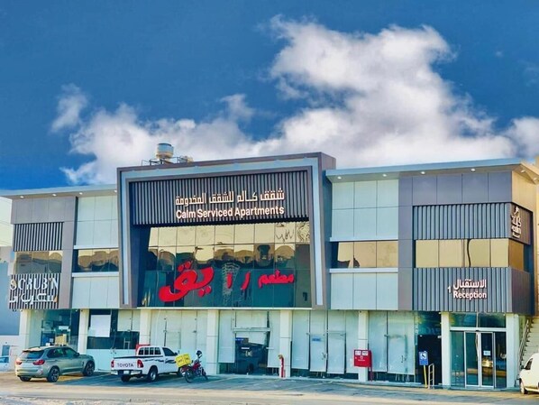 Fassade der Unterkunft