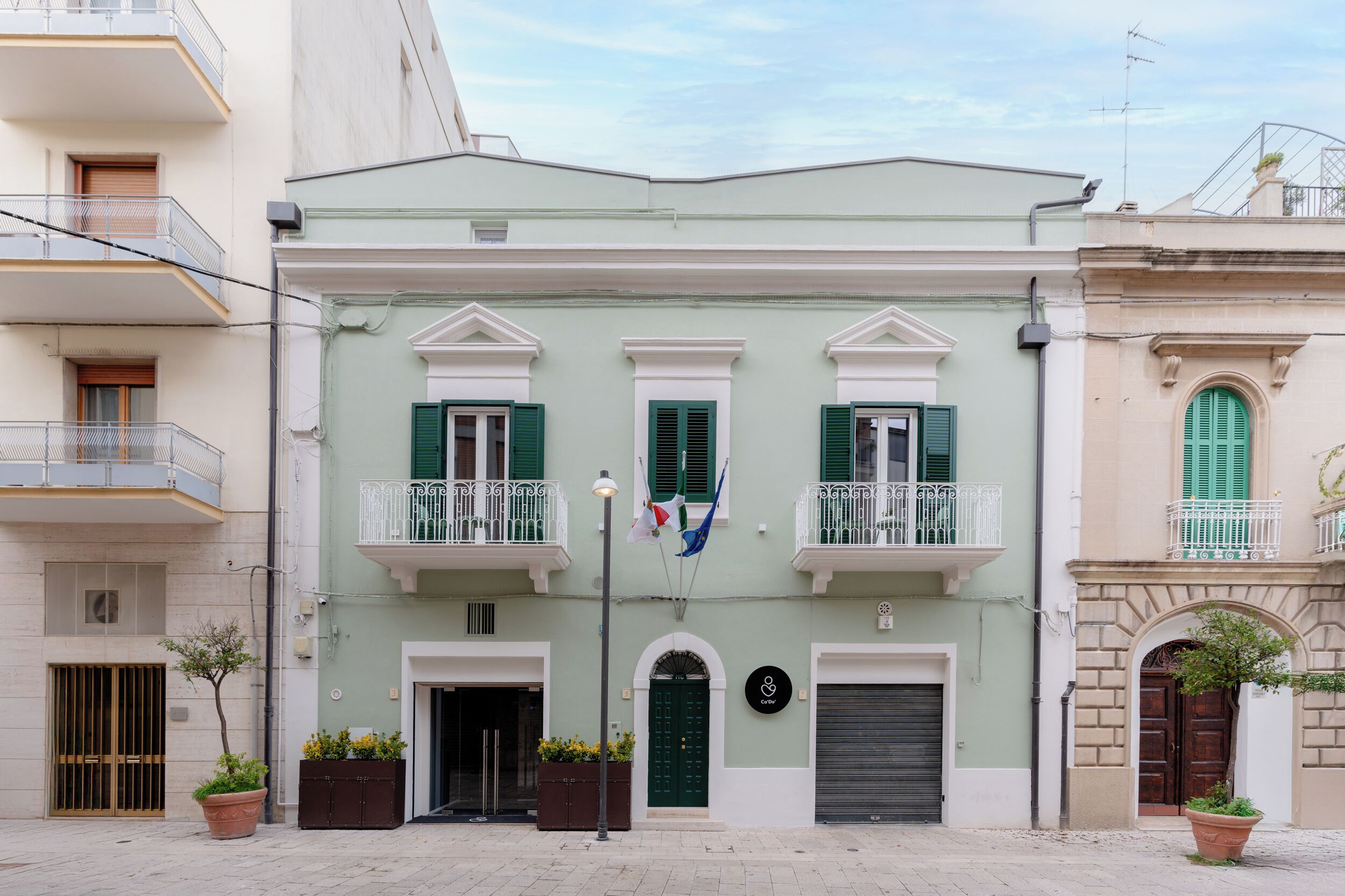 Fassade der Unterkunft