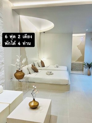 Signature Suite, 1 Bedroom, Non Smoking | Hypo-allergenic bedding, free minibar items, free WiFi - 24Rooms Nakhon sawan (Nakhon Sawan)