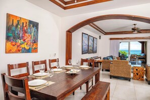 Dining - Oceanview condo in Playa Langosta Tamarindo Guanacaste. (Guanacaste)
