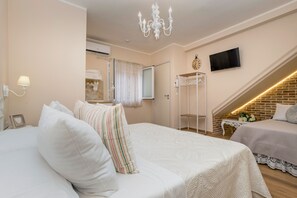 1 soverom, strykejern/-brett, wi-fi og sengetøy