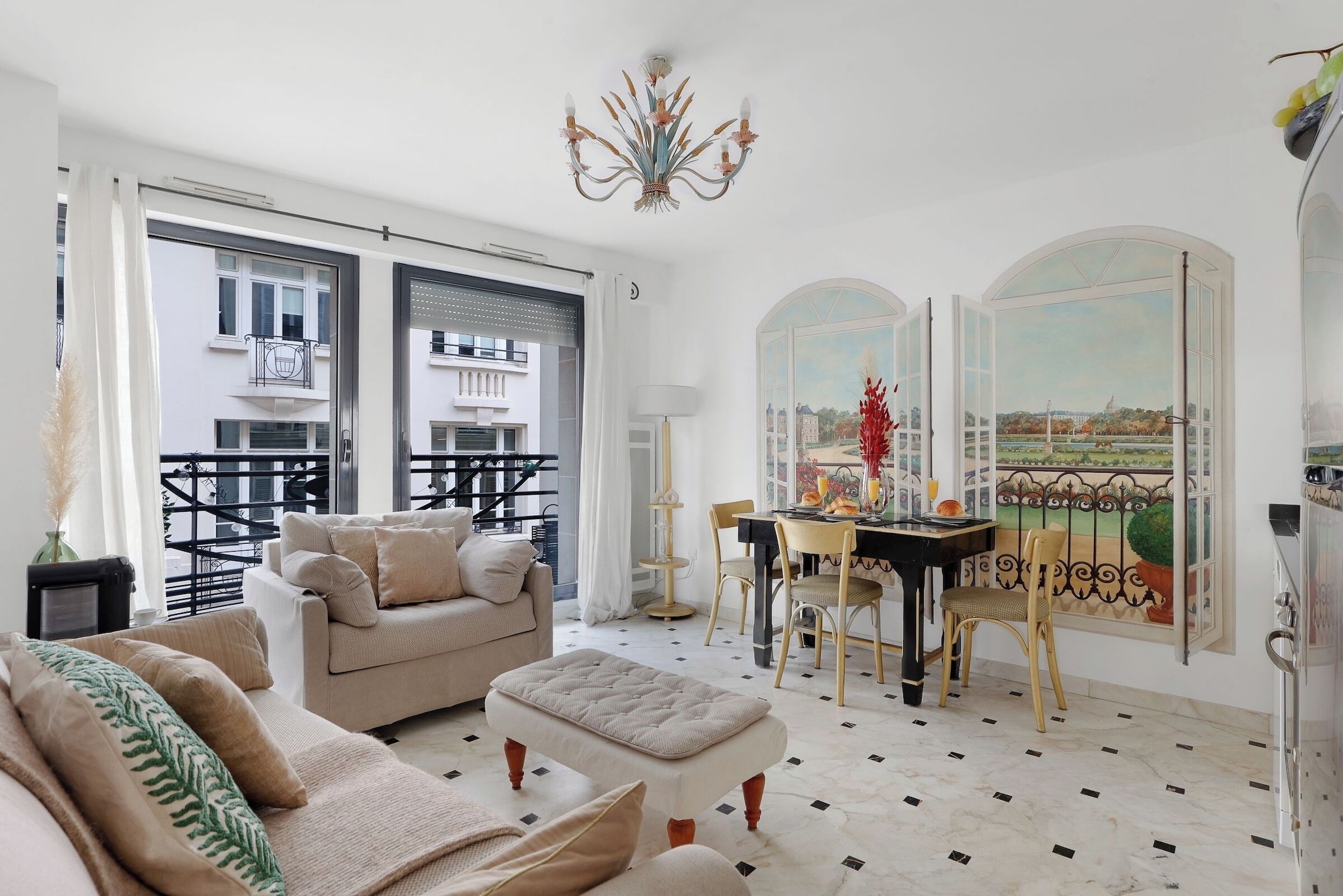 City Apartment, 2 Bedrooms, Non Smoking | Living area | 40-inch Smart TV with satellite channels