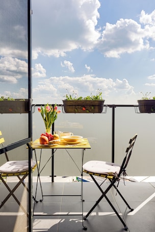 Superior Apartment, Balcony, City View | Terrace/patio