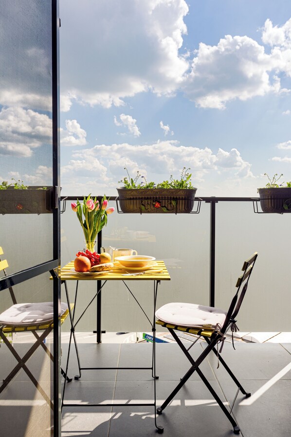 Superior Apartment, Balcony, City View | Terrace/patio