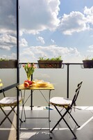 高级公寓, 阳台, 城市景观 | 露台